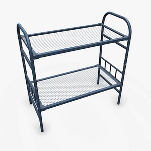Priosn Bunk Bed Low-poly PBR 3D model