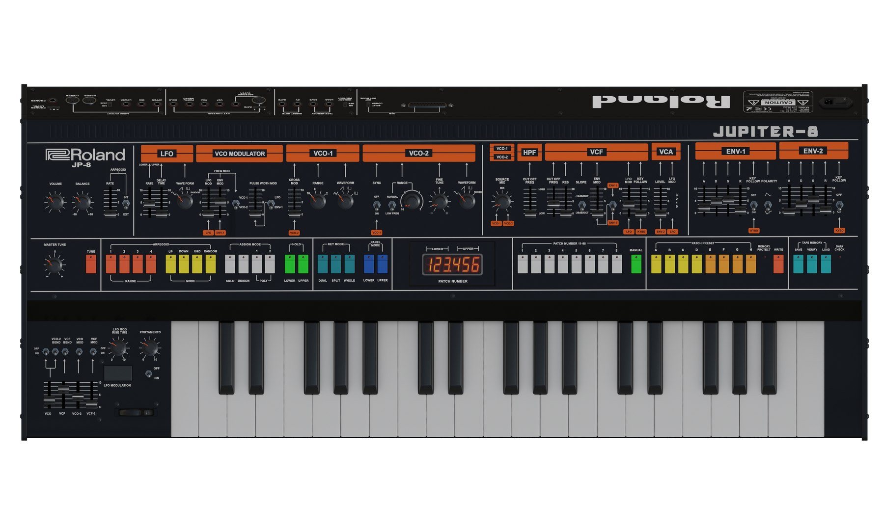 Roland Jupiter 8 3D model https://p.turbosquid.com/ts-thumb/bQ/8Mkg35/Xk/preview_4/jpg/1674405566/1920x1080/fit_q87/3f8619e715d9f4bc65ae4aefd49ddc890b4c5622/preview_4.jpg