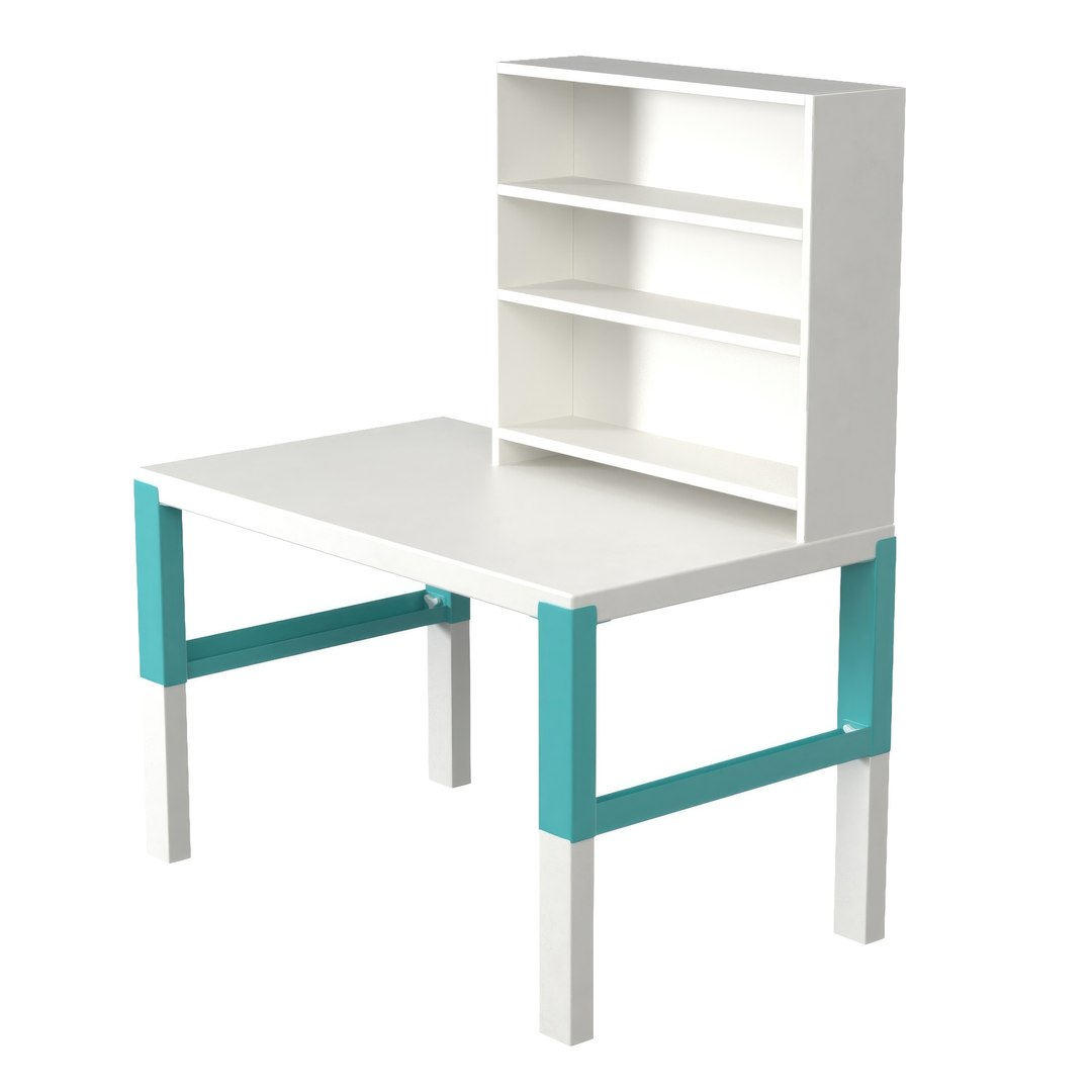3D Model Pahl Desk With Add On Unit PBR - TurboSquid 2142954