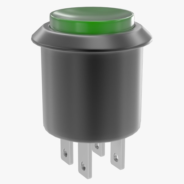 Pushbutton Switch Blender Models for Download TurboSquid