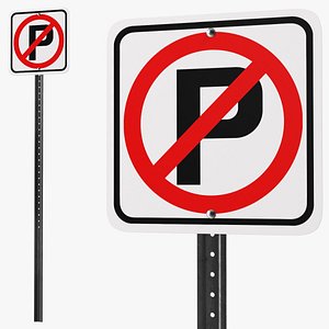 Standard No Parking Sign