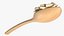 Wooden Spoons with Seeds Collection 4 3D model