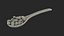Wooden Spoons with Seeds Collection 4 3D model