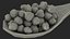 Wooden Spoons with Seeds Collection 4 3D model