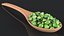 Wooden Spoons with Seeds Collection 4 3D model