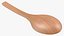 Wooden Spoons with Seeds Collection 4 3D model