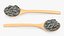 Wooden Spoons with Seeds Collection 4 3D model