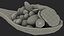 Wooden Spoons with Seeds Collection 4 3D model