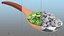 Wooden Spoons with Seeds Collection 4 3D model
