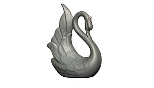 3D SWAN CRANE model