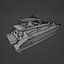Lagoon Eighty 3 3D双体船83 PBR渲染