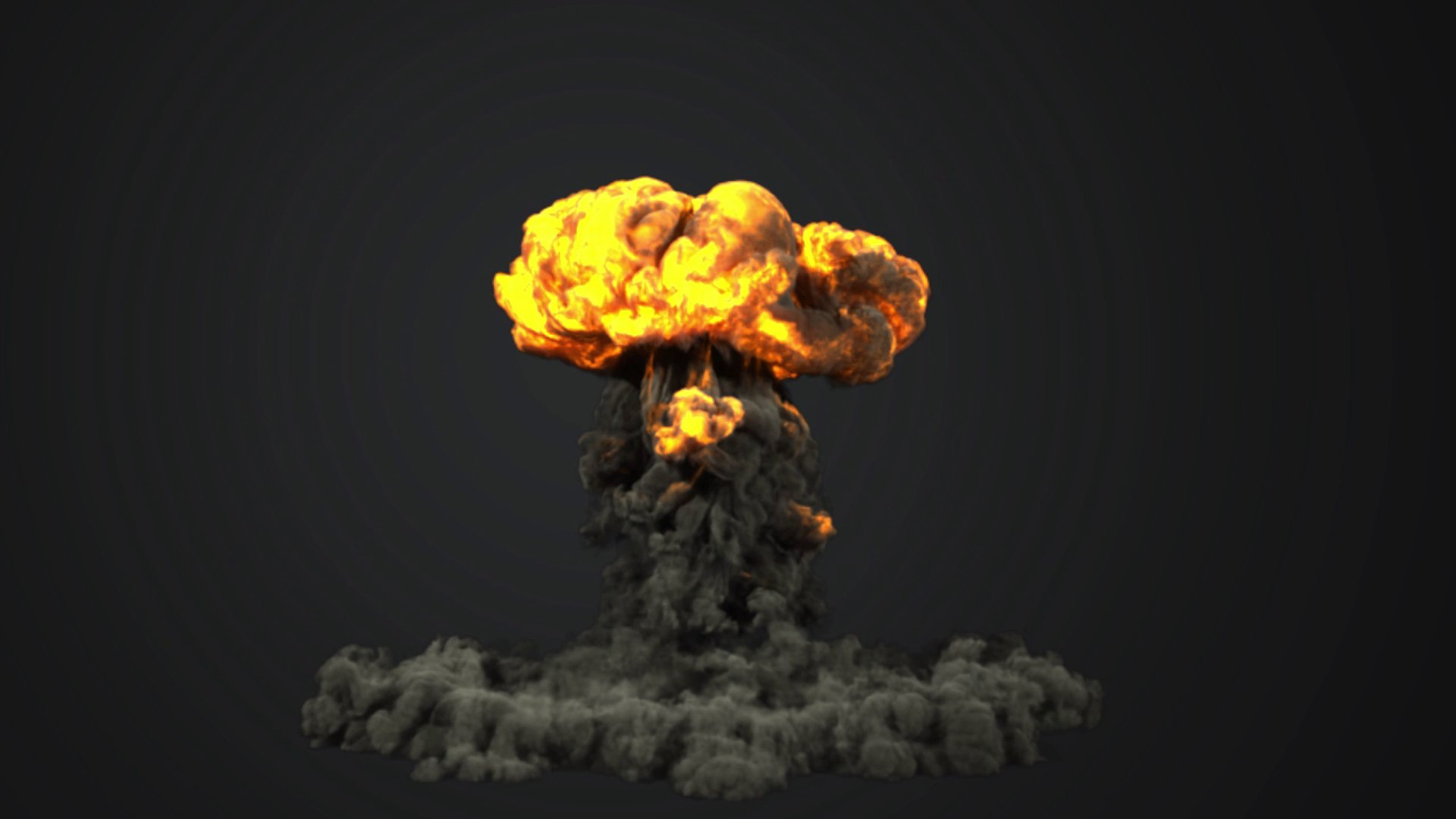 Nuclear Explosion 3D Model - TurboSquid 1461813