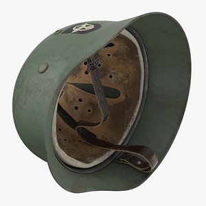 german wehrmacht helmet wwii 3d model