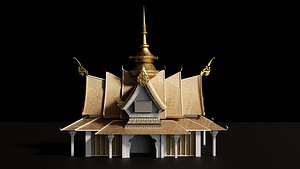 Religion buildings collection 3D model