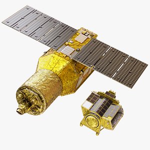 XRISM - SLIM JAXA Mission Spacecraft 3D