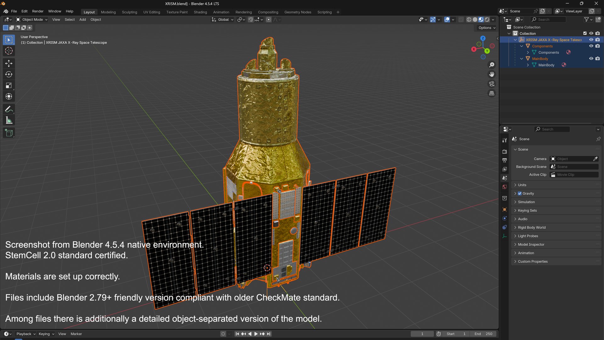 XRISM - SLIM JAXA Mission Spacecraft 3D https://p.turbosquid.com/ts-thumb/bQ/o7sAYZ/aV/end6/png/1769203249/1920x1080/fit_q87/8a846713475418b525d507b23a76b8dd9d10ec74/end6.jpg