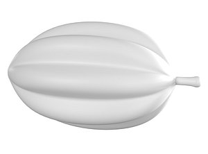 Cocoa 3D print model 3D model
