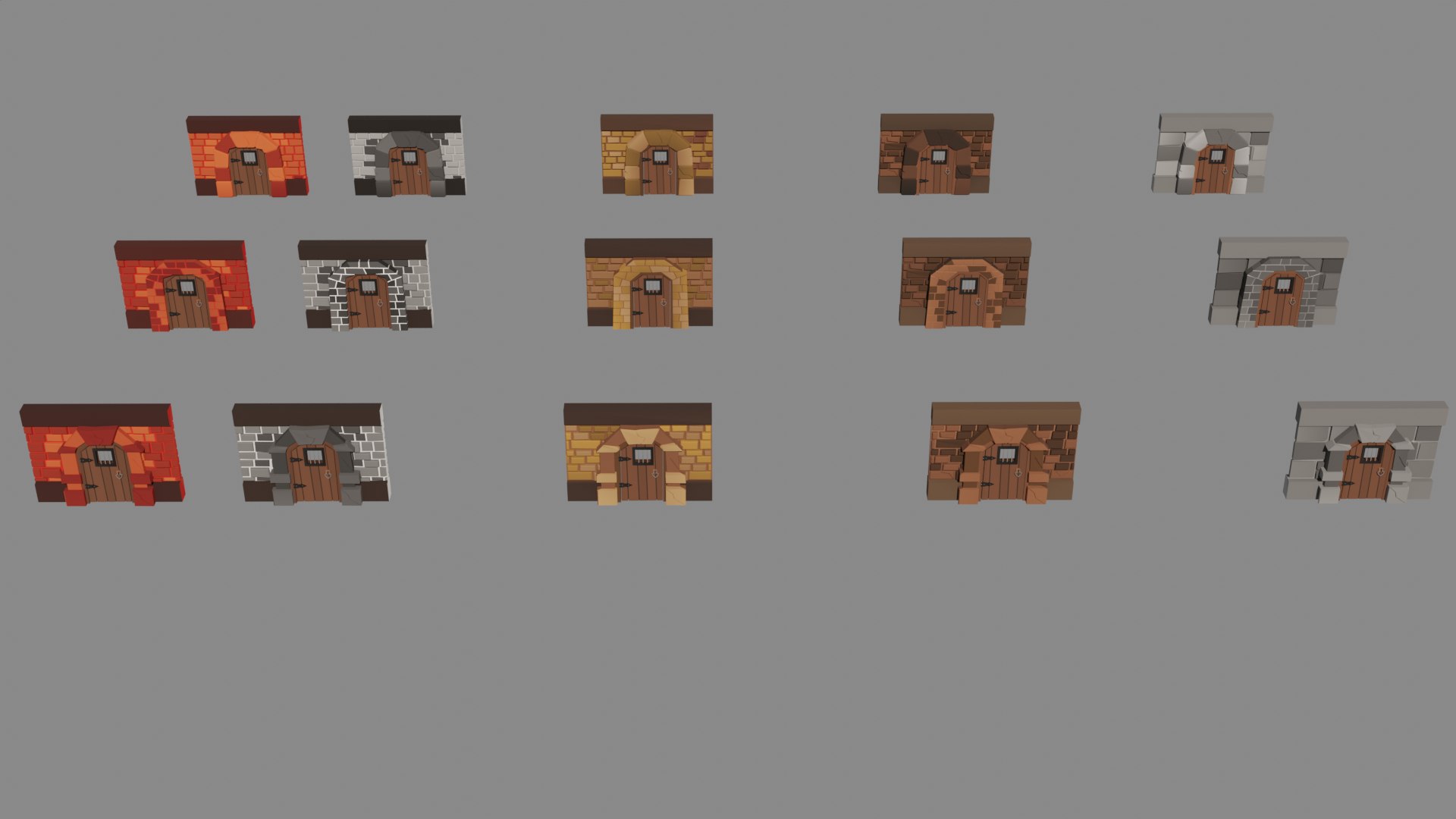 Dungeon Modular Assets 3D Model - TurboSquid 1973559
