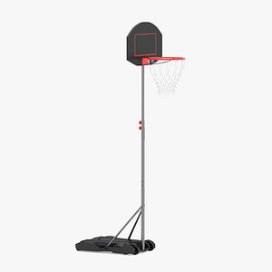 basketball ball basket 3D