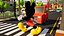 Disney Character Mickey Mouse Walking