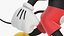 Disney Character Mickey Mouse Walking