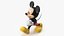 Disney Character Mickey Mouse Walking