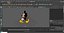 Disney Character Mickey Mouse Walking