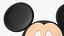 Disney Character Mickey Mouse Walking