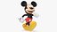 Disney Character Mickey Mouse Walking