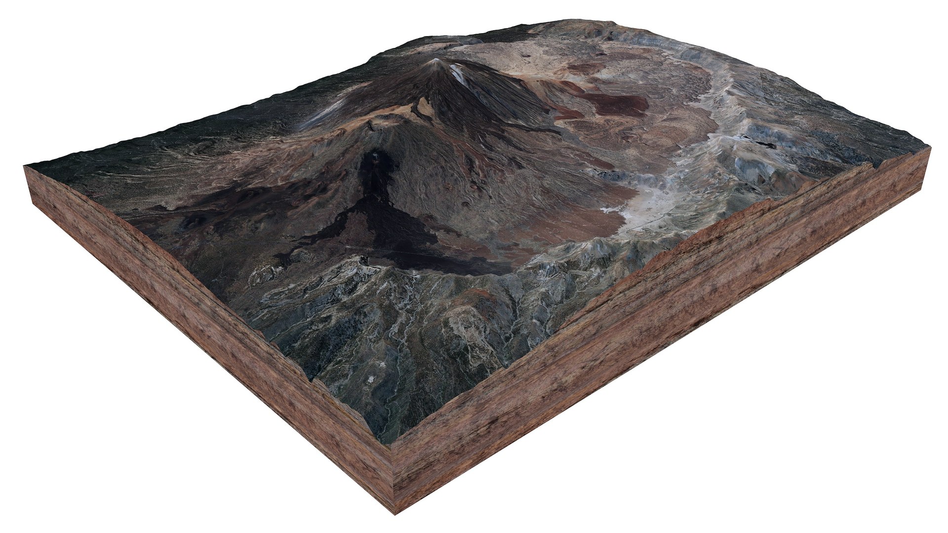 Mount Teide Spain 3D model - TurboSquid 2061862