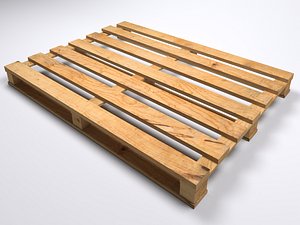 wood pallete 3D model
