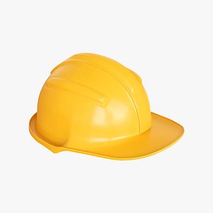 Worker Safety Helmet - Yellow Hard Hat for Construction