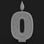 number candle 0 flame 3ds