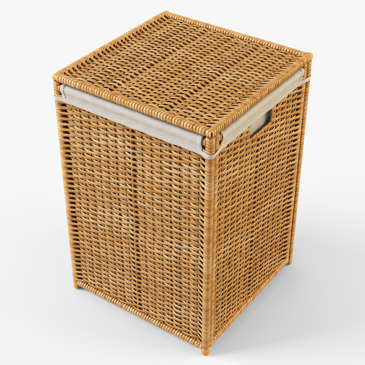 laundry basket ikea branas 3d model