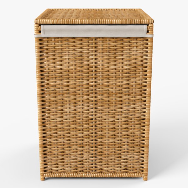 laundry basket ikea branas 3d model