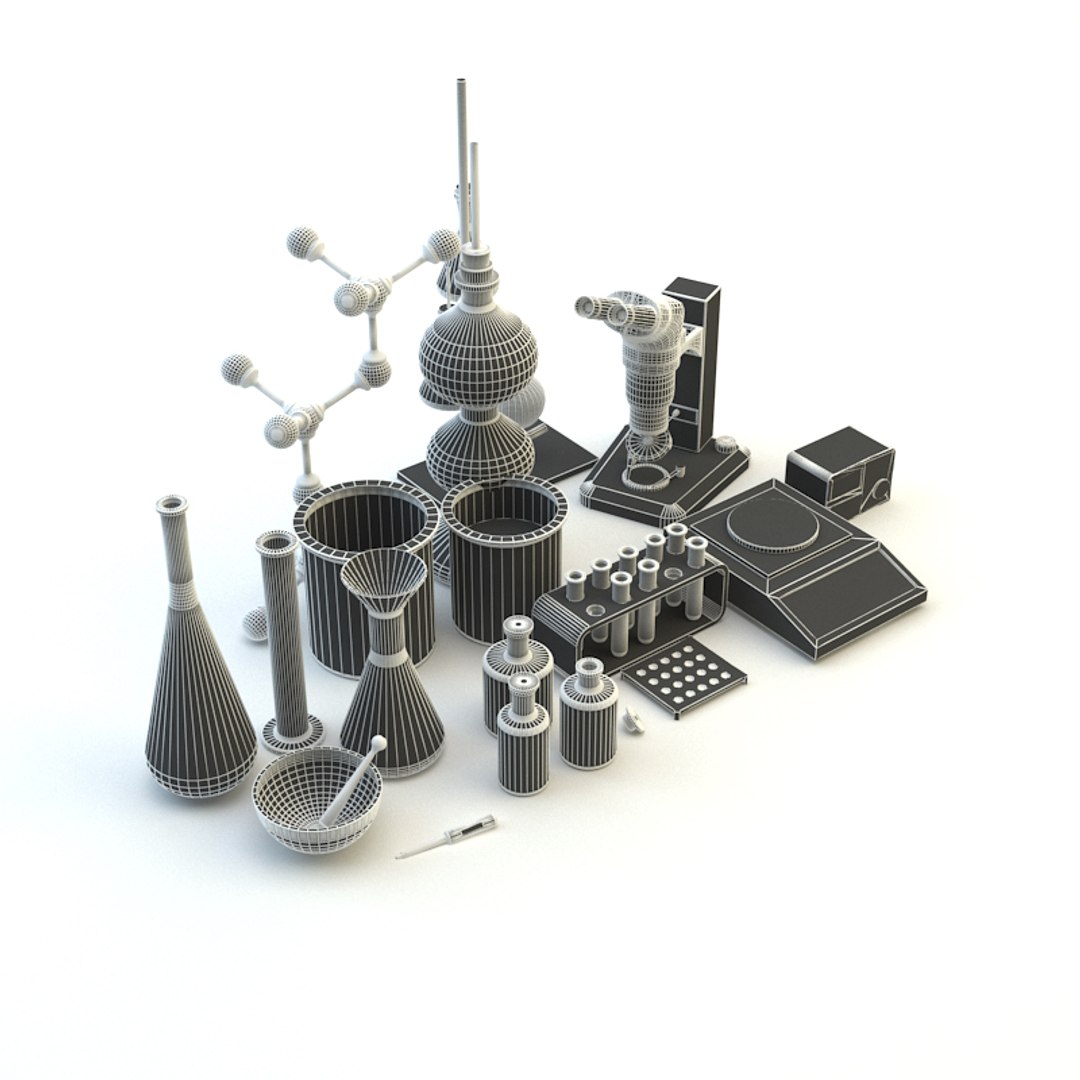 3d Max Lab Equipment Set