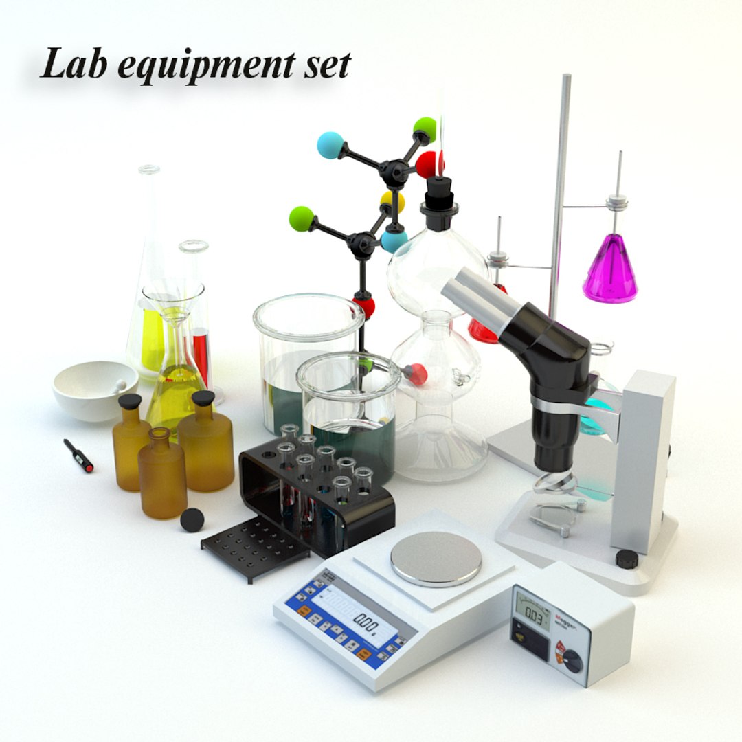 3d Max Lab Equipment Set