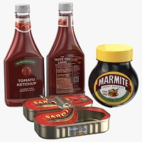 Detailed Canned Goods Collection