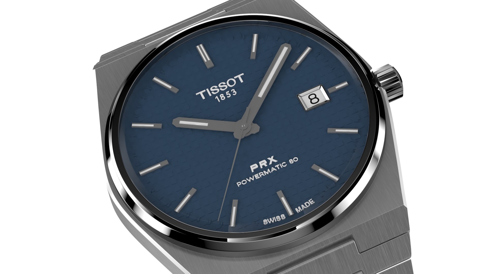 3D Tissot Prx Powermatic 80 40mm Blue https://p.turbosquid.com/ts-thumb/bR/SA0hk5/kW/tissotprxpowermatic8040mmblue003/jpg/1720065707/1920x1080/fit_q87/18f1f08731669df0d94e1f72726a145dd5ef8d5c/tissotprxpowermatic8040mmblue003.jpg