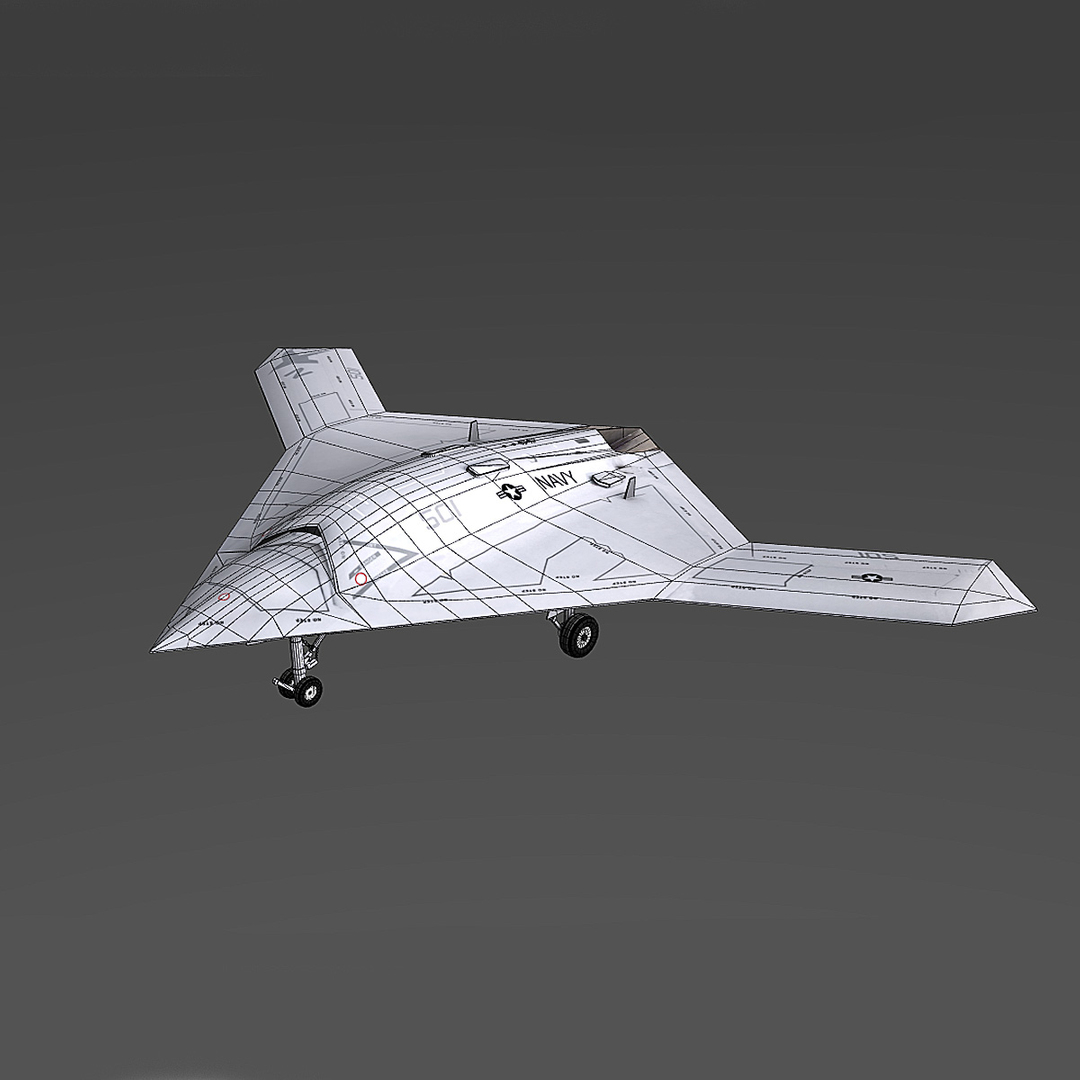 3d x47b x47 ucav