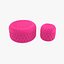 Round tufted ottoman pourple fabric 3D model