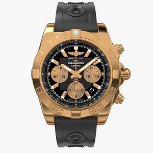 breitling chronomat gold rubber max