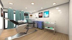 dental room 3D model
