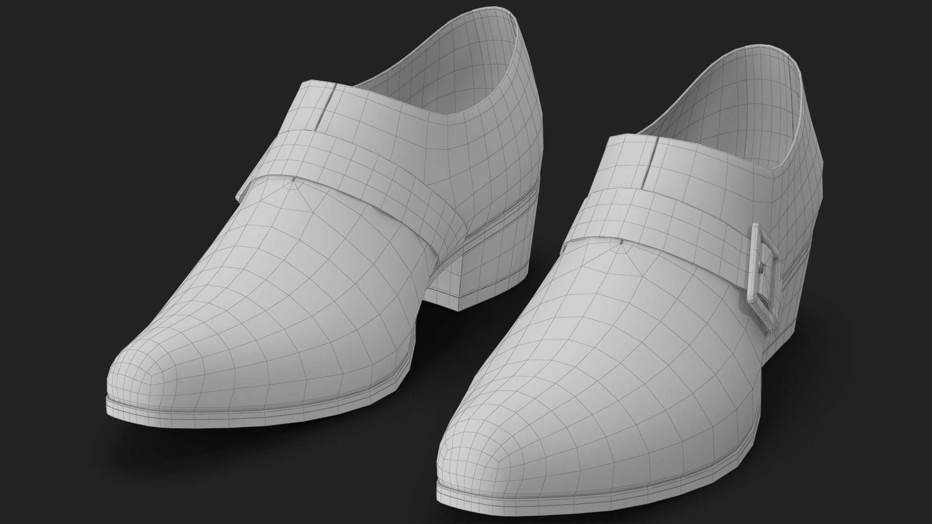 Shoes with Buckle 3 3D https://p.turbosquid.com/ts-thumb/bR/ZX8WlA/0E/wireframe_03/jpg/1645083140/1920x1080/fit_q87/9f75bcfdaf4febf2c3e98c4482ba74374278aad4/wireframe_03.jpg