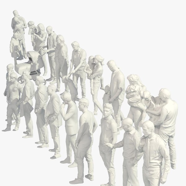 3D People Collection model