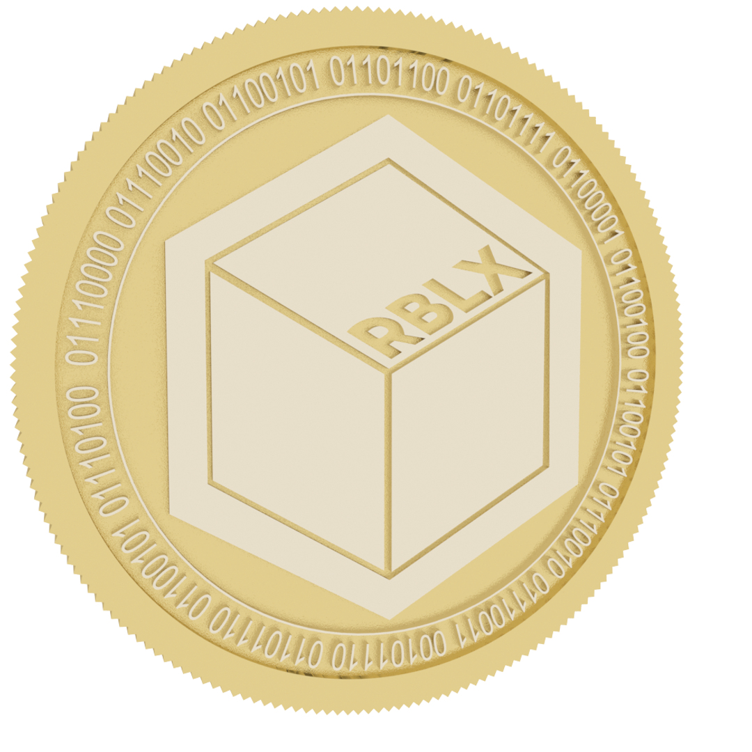Rublix Gold Coin 3D Model - TurboSquid 1555443
