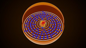 Nihonium Chemical Element 3D