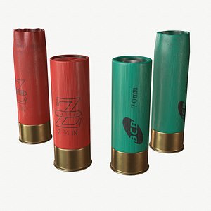 3D 12ga Shotgun Shells