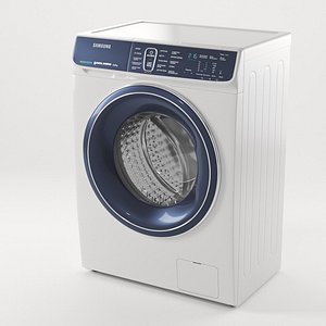 washing machine samsung 3D model