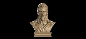 3D print vampire bust